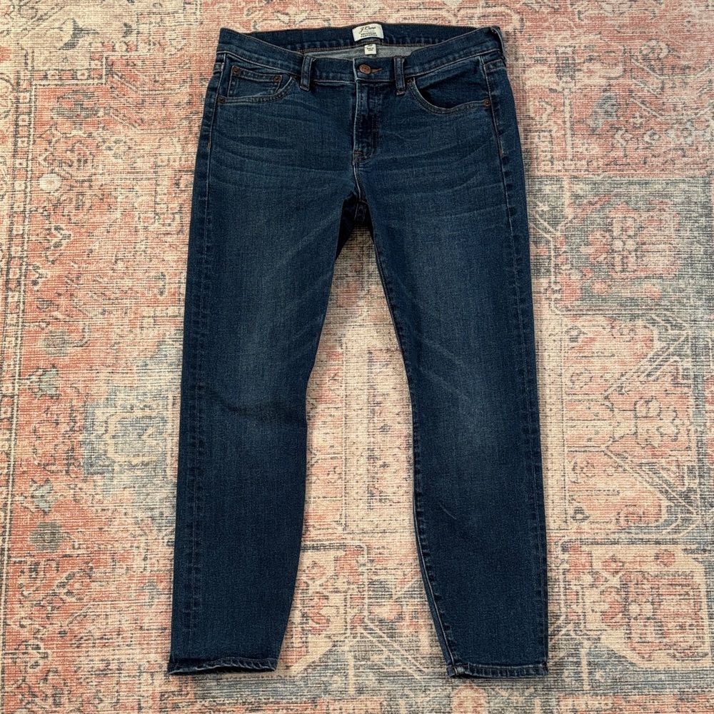 J. Crew Dark Wash Ankle Jeans